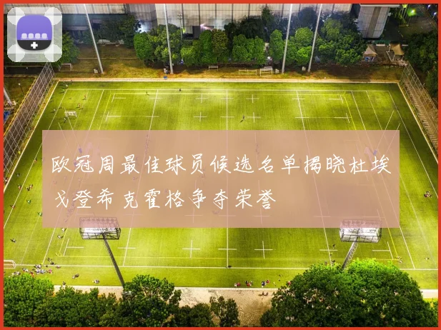 欧冠周最佳球员候选名单揭晓杜埃戈登希克霍格争夺荣誉